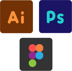 IllustratorやPhotoshopなどのツール